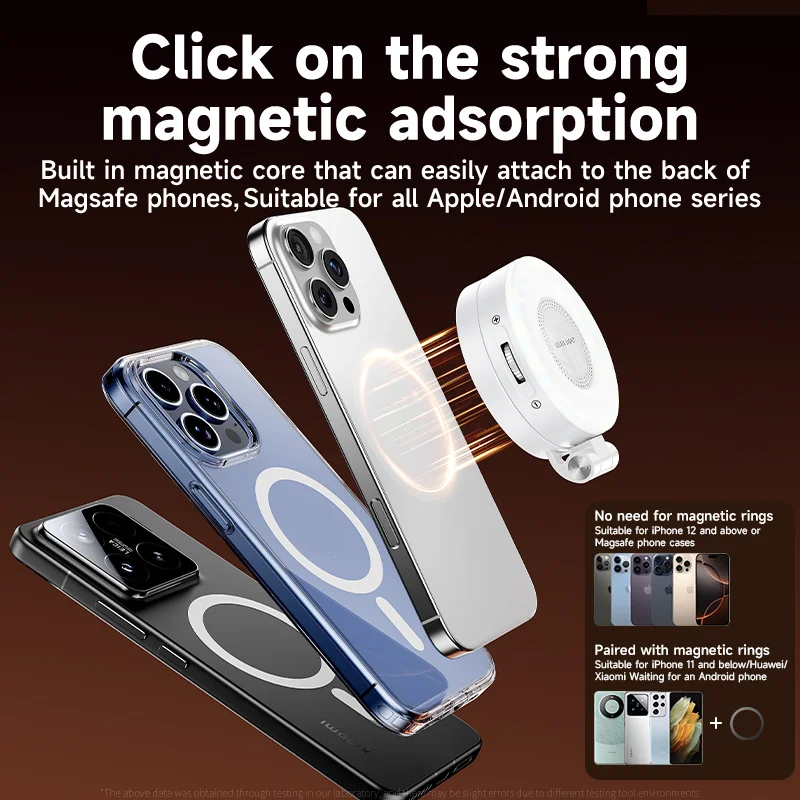 Photography And Videography Lighting - Magsafe Telefon için LED Selfie Dolgu