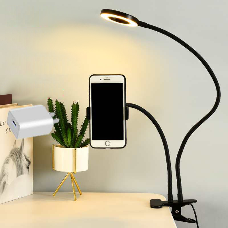 Photography Lighting Tool - Evrensel Esnek Telefon Tutucu, Selfie Halkası