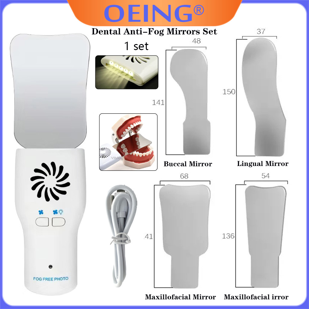 Photography Lighting Reflector - AG Dental Buğu Önleyici Ayna Seti