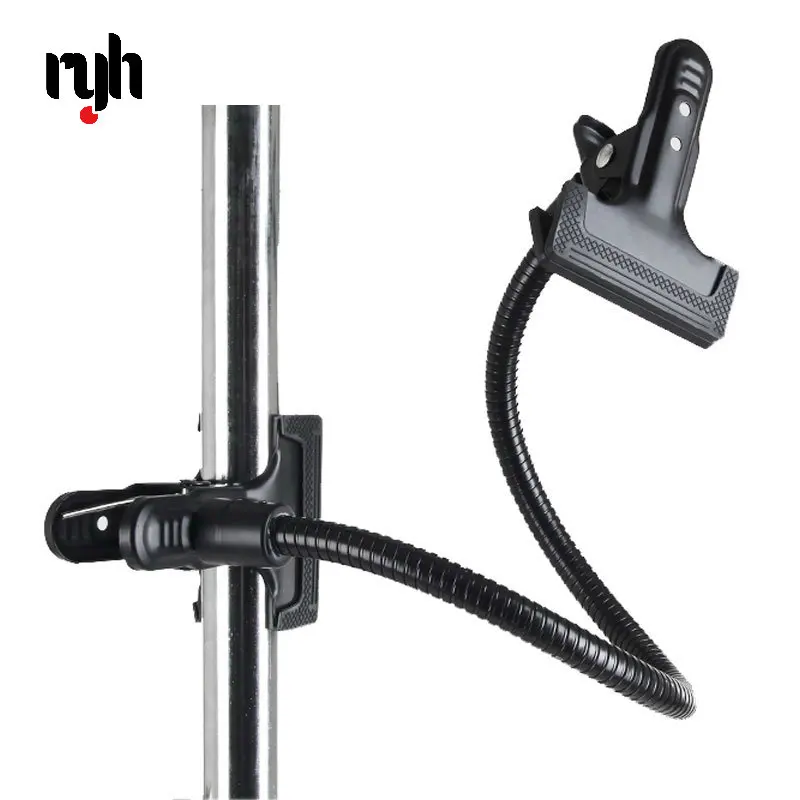 Photography Video Lighting Kit With Adjustable Tripod Stand - RYH Arka Plan Tutucu C Kelepçe