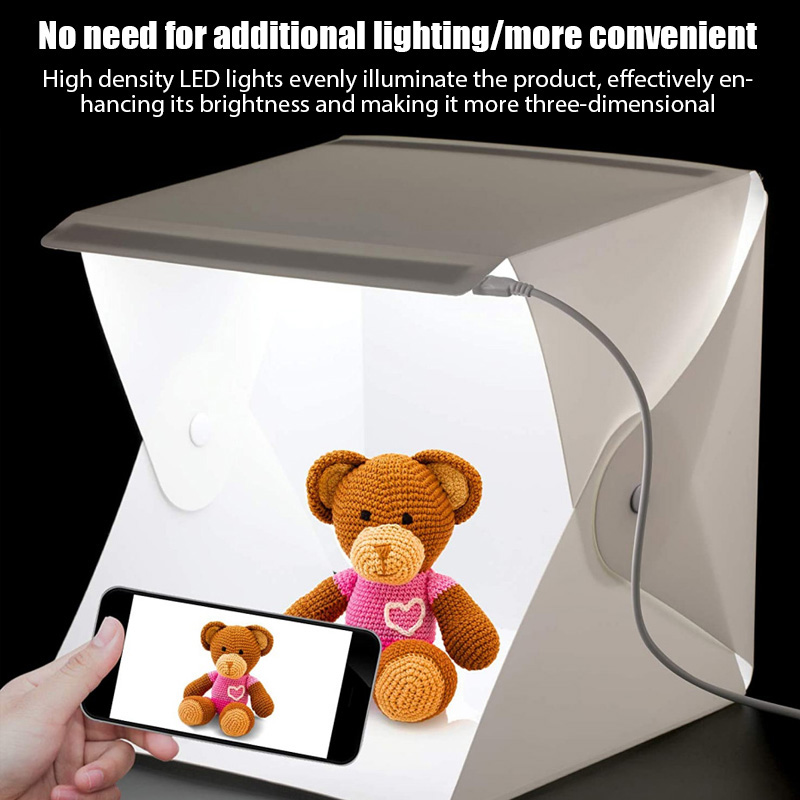 Photography Lighting Kits - Lightbox Işık Kutusu Mini Fotoğraf Stüdyosu
