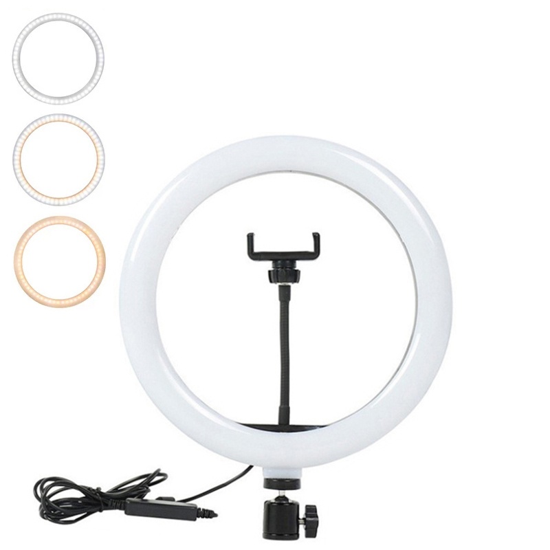 Photography Lighting Tool - Video Işığı 16/26/33cm Selfie Halka LED