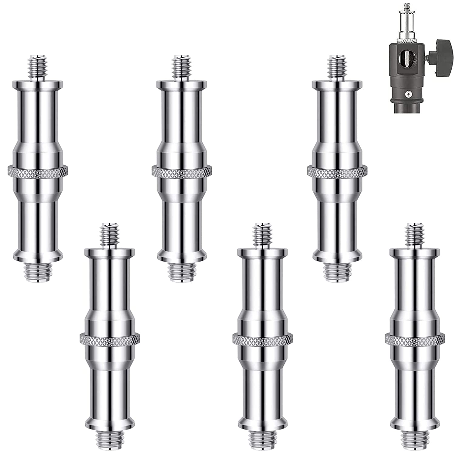 Photography Lighting Tool - Selens standart 3/8 için 1/4 adaptörü