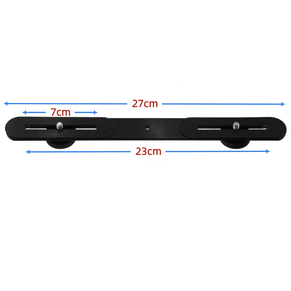 Çift Flaş Braketi 1/4'' Vidalı - Photography Video Lighting Kit With Adjustable Tripod Stand incelemesi ve fiyatı