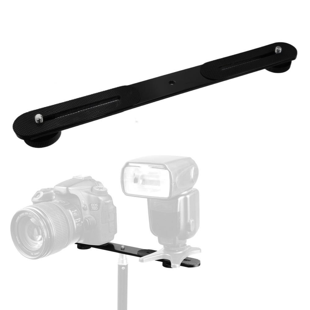 Çift Flaş Braketi 1/4'' Vidalı - Photography Video Lighting Kit With Adjustable Tripod Stand incelemesi ve fiyatı