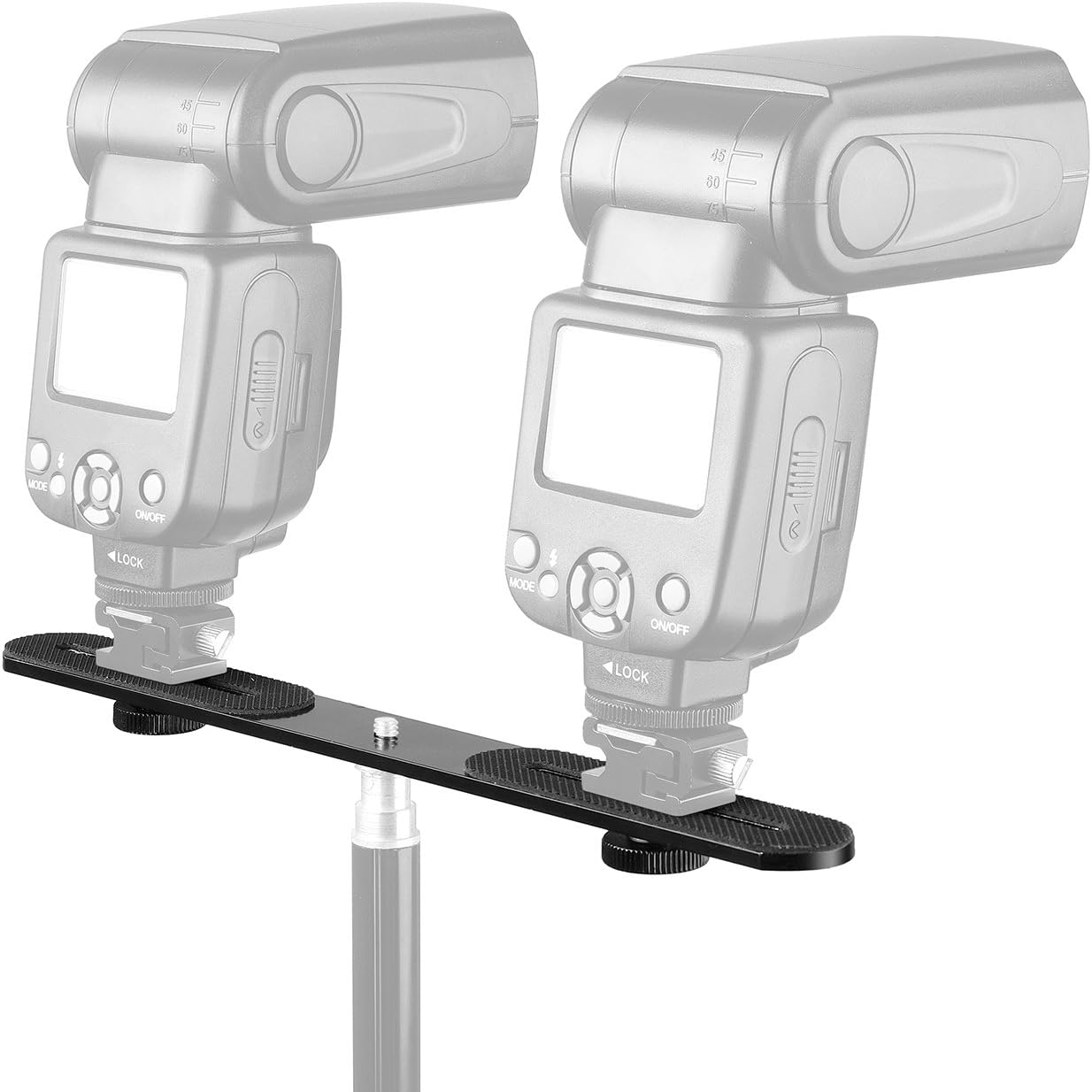 1/4 ''Çift Flaş Braketi Montaj - Photography Video Lighting Kit With Adjustable Tripod Stand incelemesi ve fiyatı