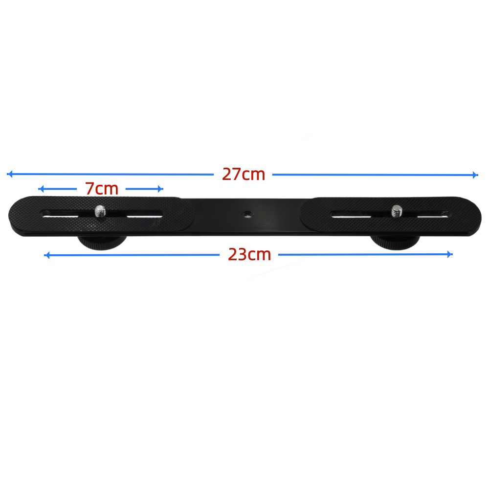 1/4 ''Çift Flaş Braketi Montaj - Photography Video Lighting Kit With Adjustable Tripod Stand incelemesi ve fiyatı