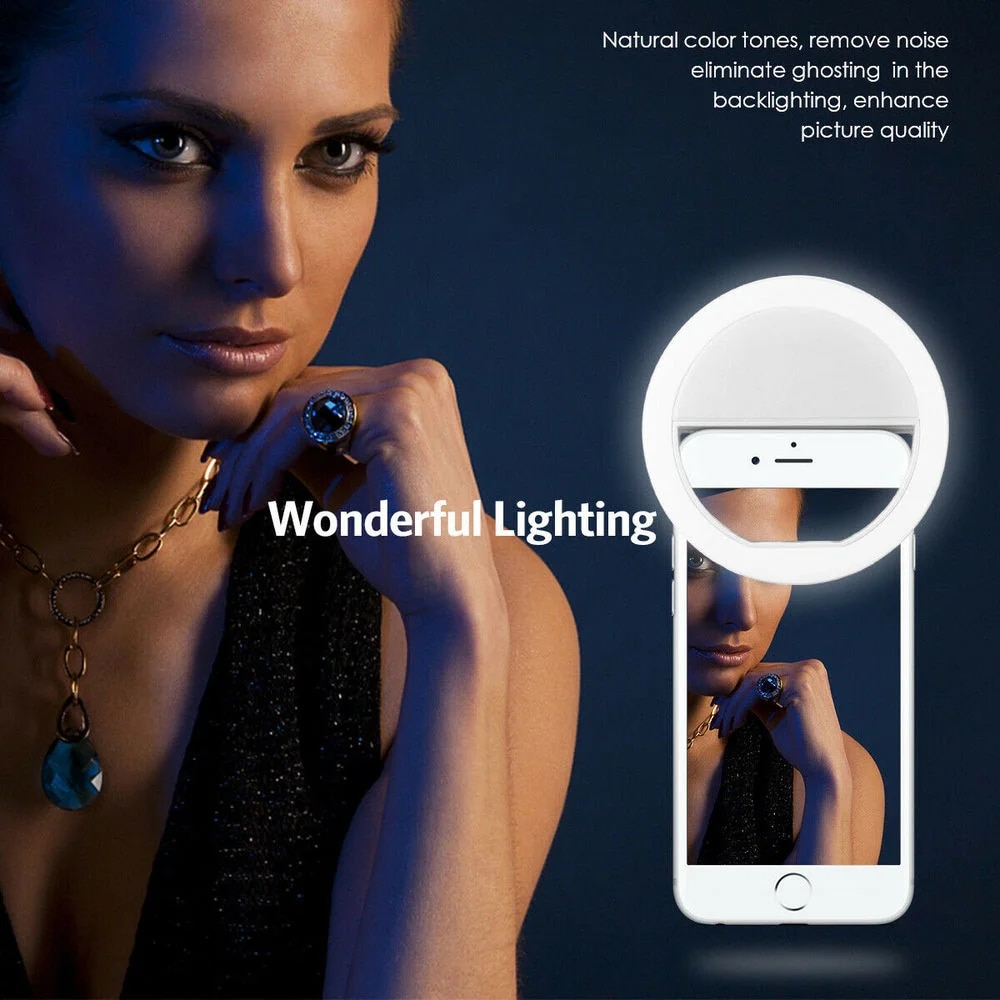 USB şarj edilebilir LED Selfie - Photography Lighting Tool incelemesi ve fiyatı