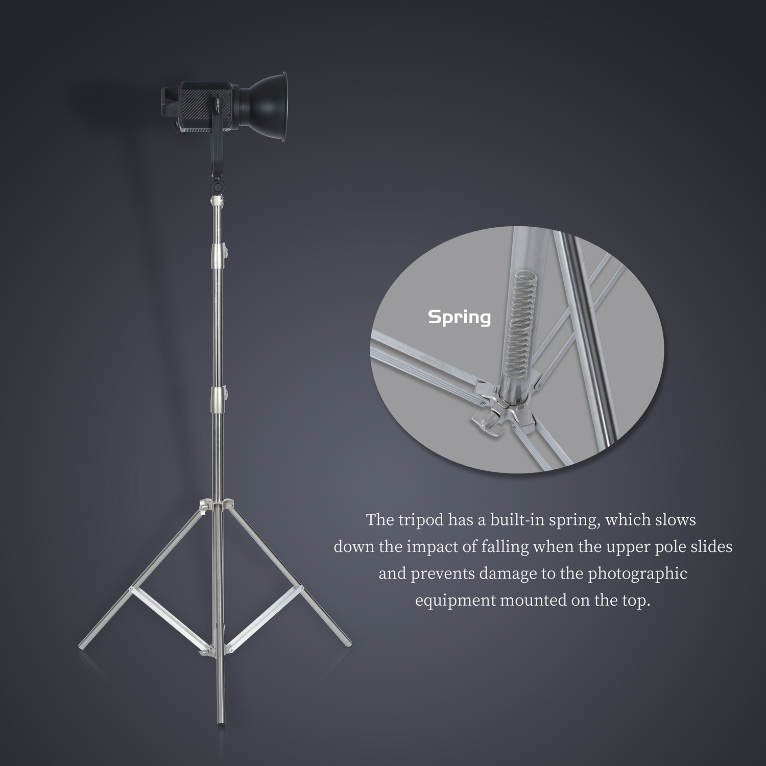SH 2.8 M Paslanmaz Çelik Işık  - Photography Lighting Tool incelemesi ve fiyatı