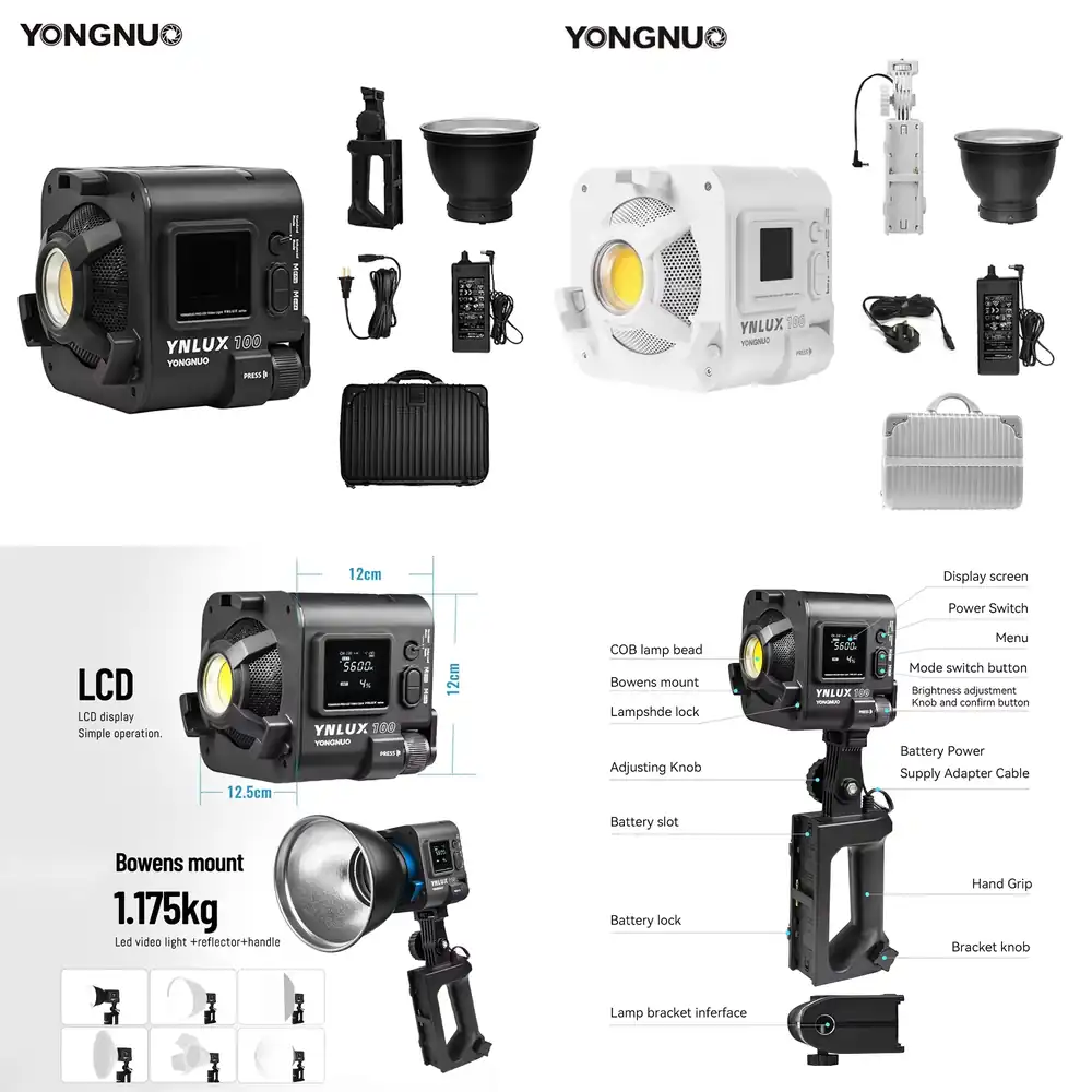 YONGNUO YNLUX100 100W 3200K-56 - Photography With Lighting incelemesi ve fiyatı