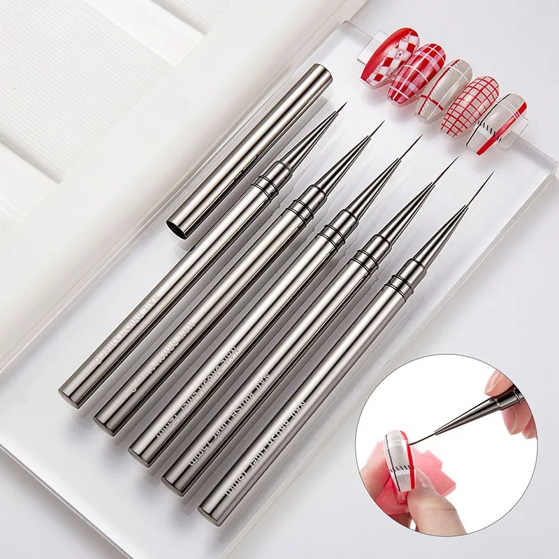 5 adet Nail Art Liner Fırça Se - Coloured Gel Set incelemesi ve fiyatı
