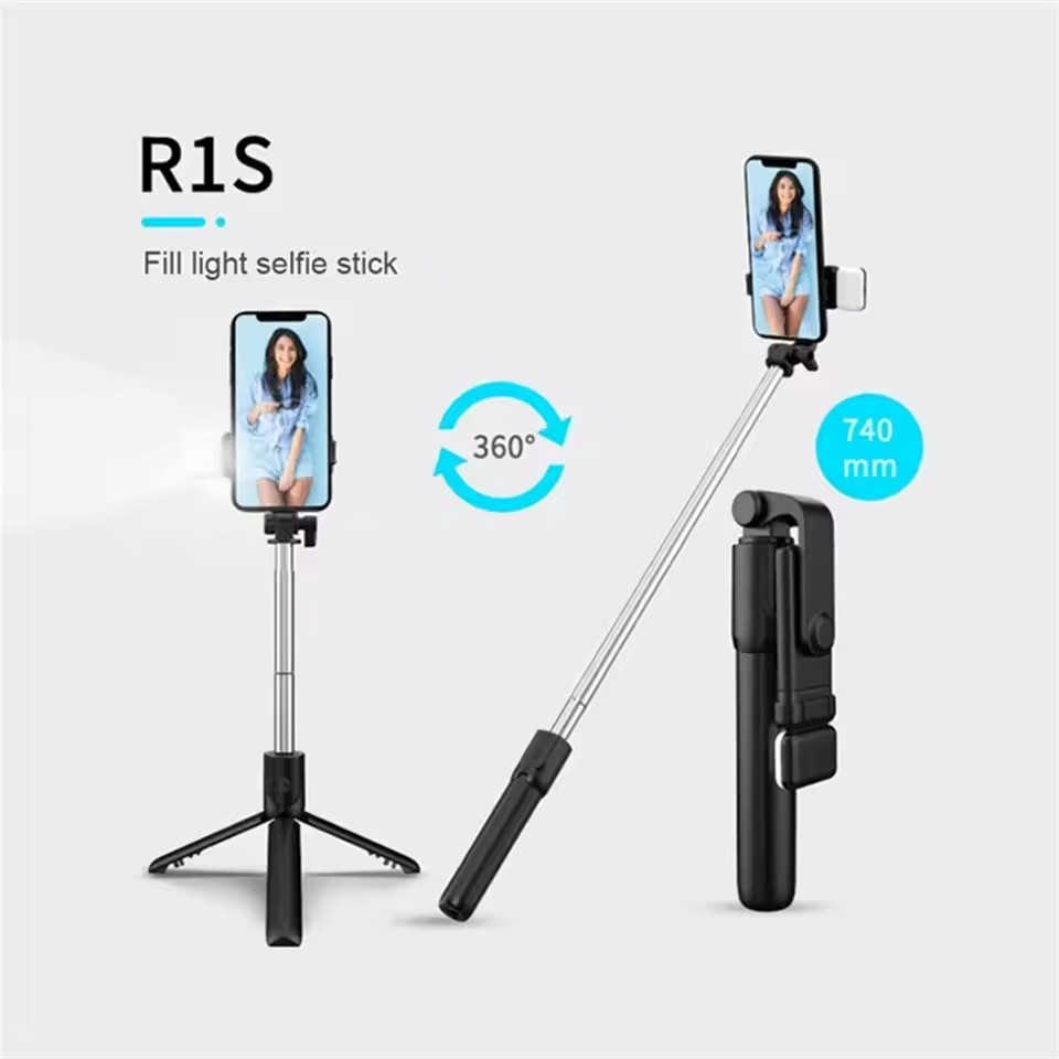 Kablosuz Bluetooth Selfie Çubu - Photography Video Lighting Kit With Adjustable Tripod Stand incelemesi ve fiyatı