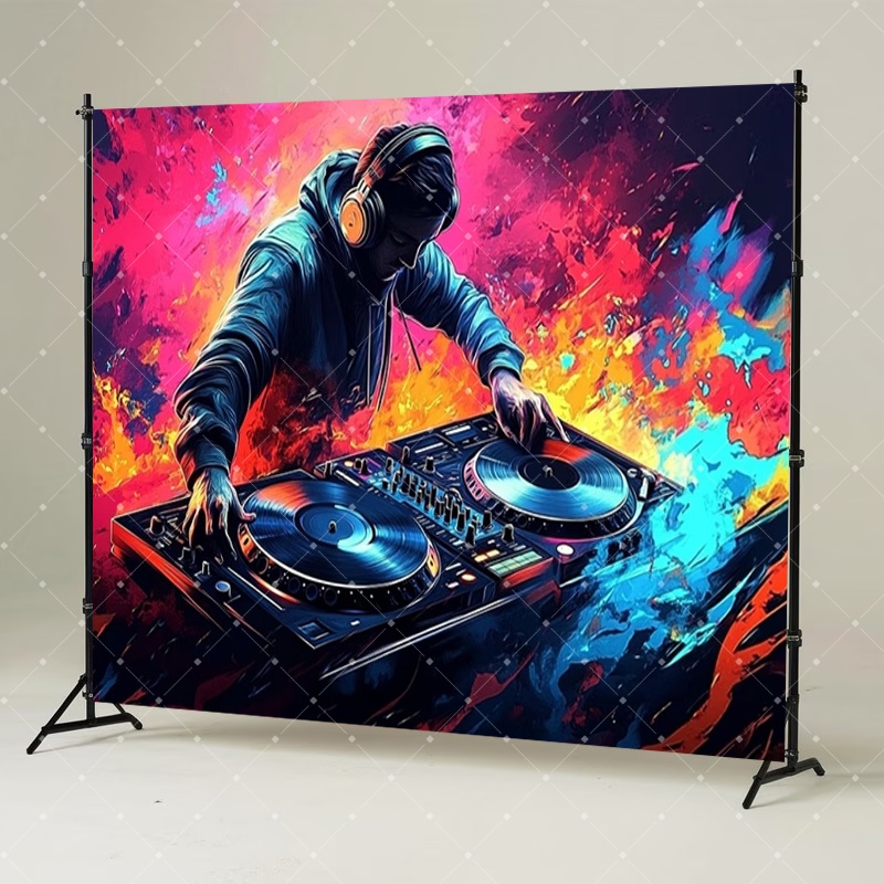 Hip Hop Müzik DJ Partisi Dekor - Photography Lighting Reflector incelemesi ve fiyatı