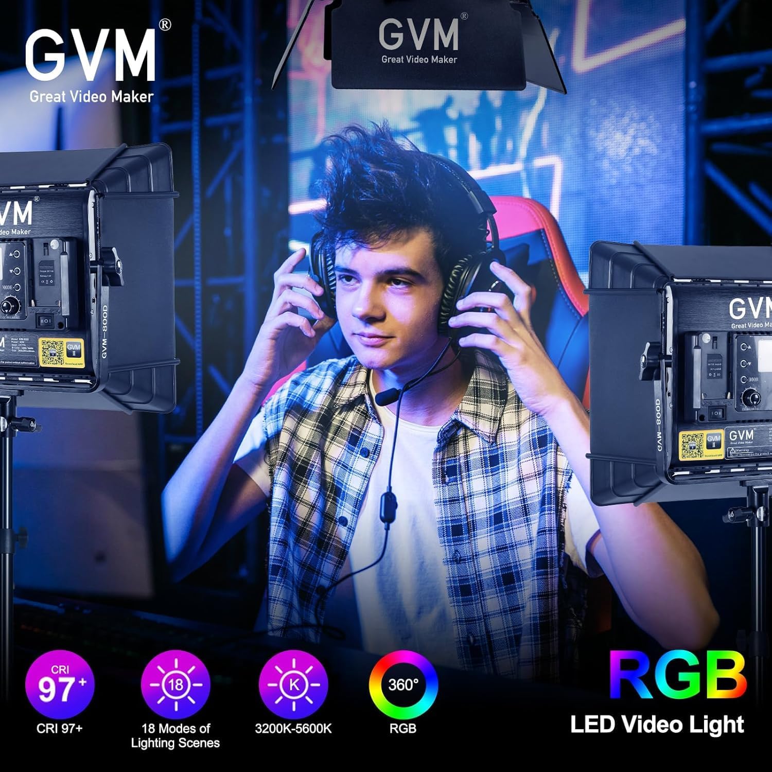 RGB LED Video Aydınlatma Kiti, - Photography Lighting Kits incelemesi ve fiyatı