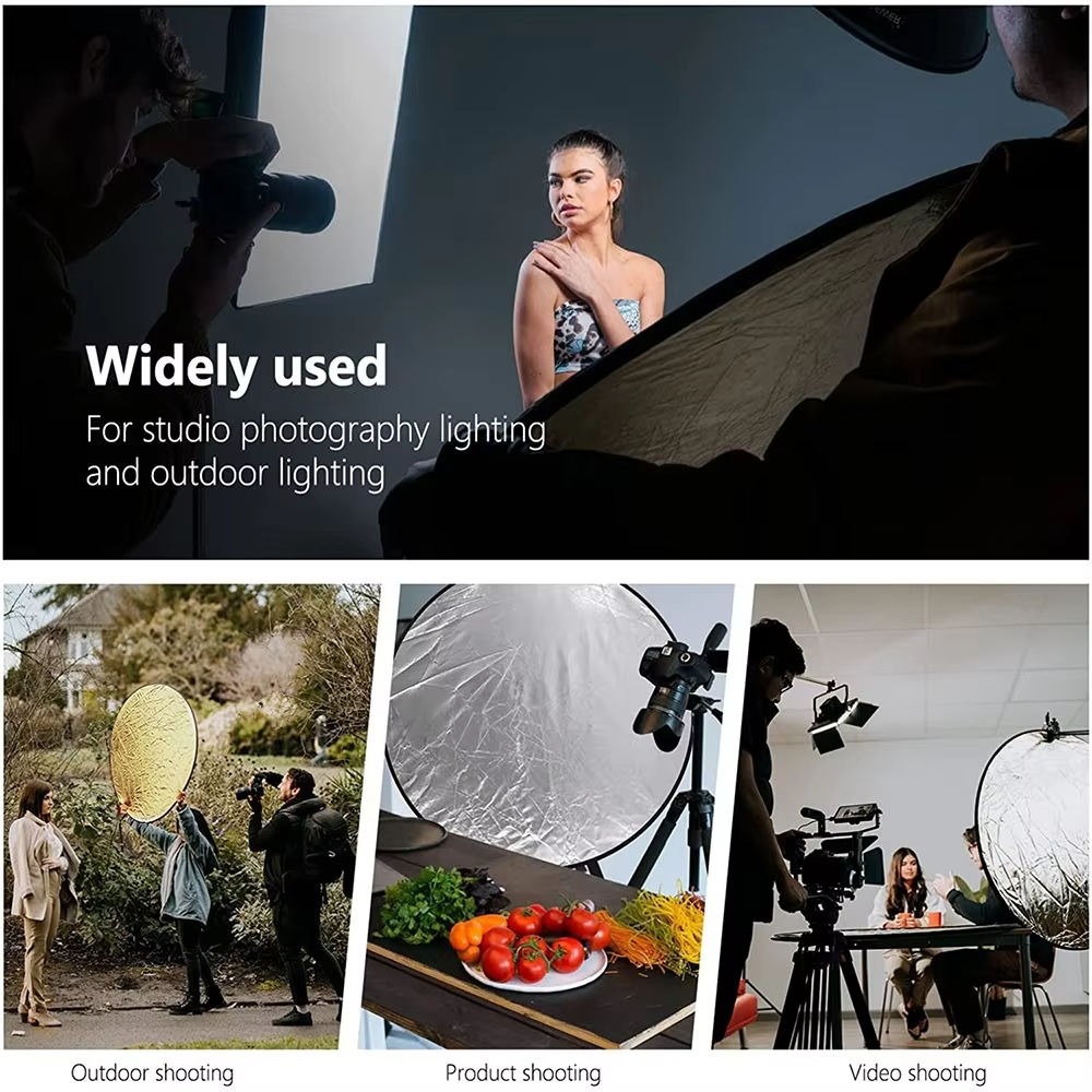 Taşınabilir 5'i 1 Arada Katlan - Photography Lighting Reflector incelemesi ve fiyatı