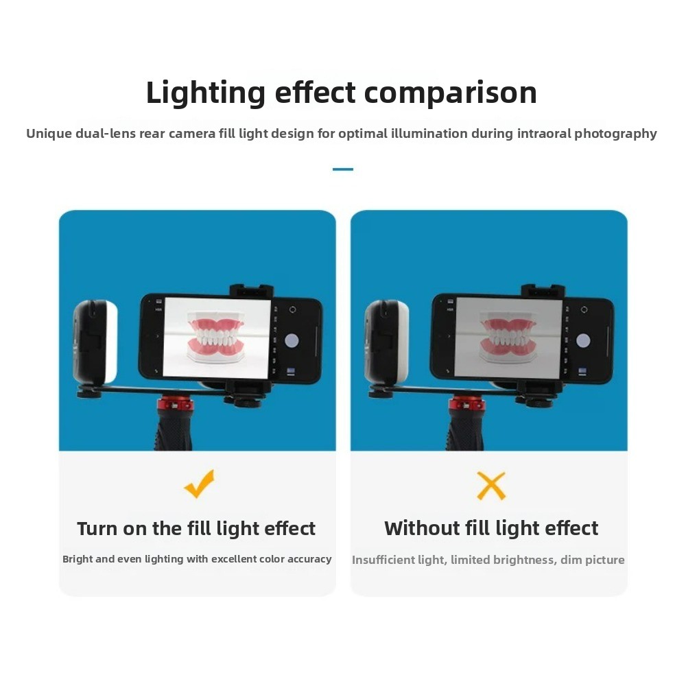 Diş Fotoğrafçılığı Işığı, Akıl - Photography Lighting Kits incelemesi ve fiyatı